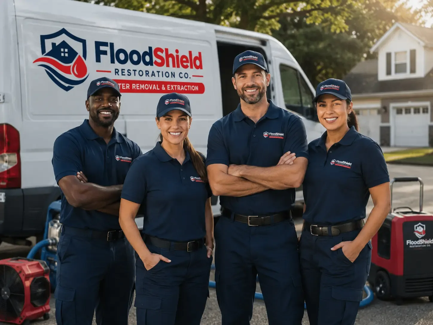 Flood Damage Restoration company in Kanawha Head, WV